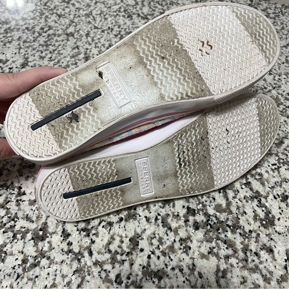 Sperry Bahama Pastel Plaid Boat Shoe Size 4(Y)/6(W) - Picture 8 of 13